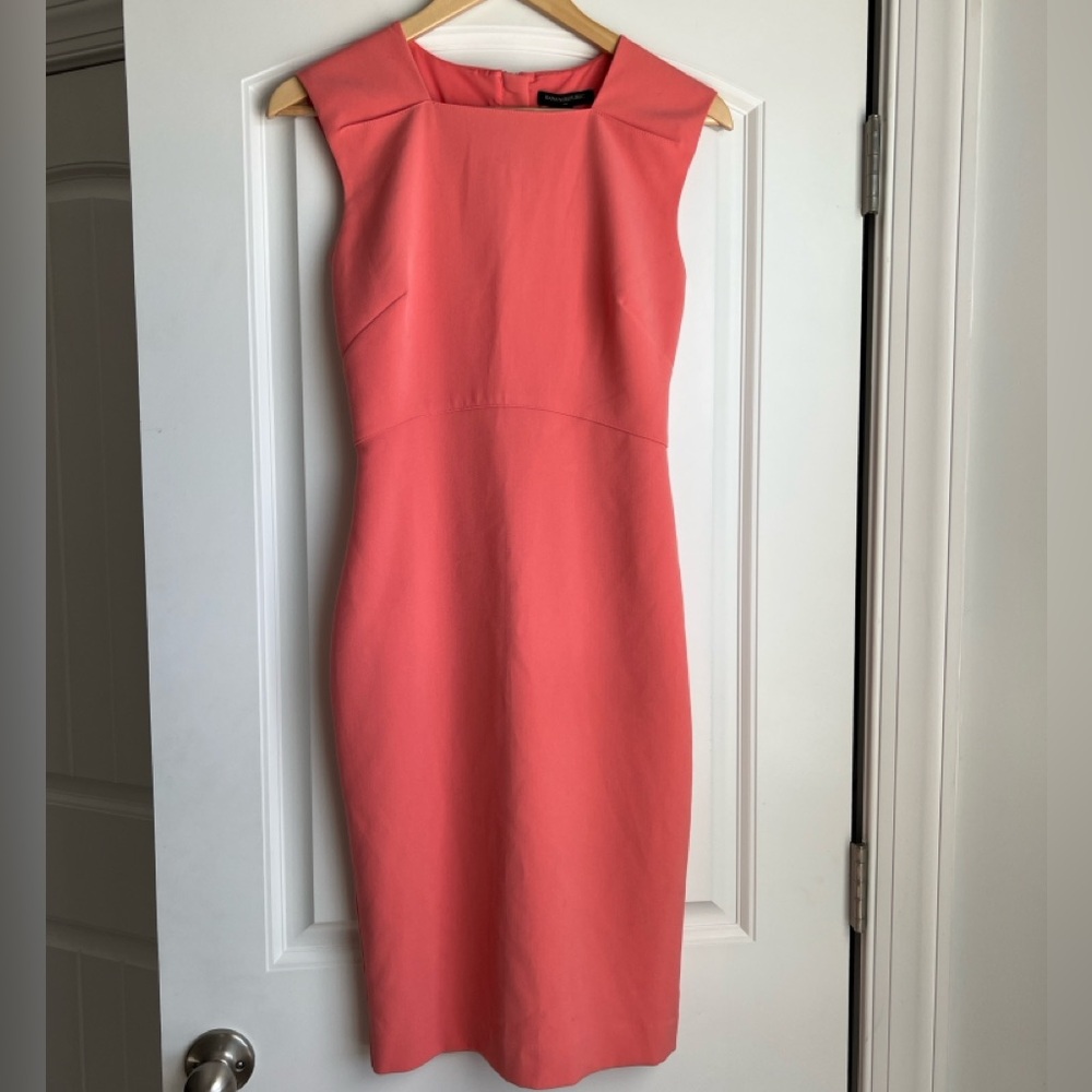 Banana Republic Pink Midi Dress